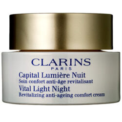 Clarins Vital Light Night Revitalizing Illuminating Anti-Ageing Cream - Lightweight AST