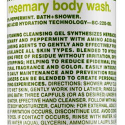 Rosemary Body Wash