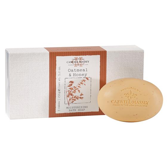 Oatmeal & Honey Soap Box of Three Soaps