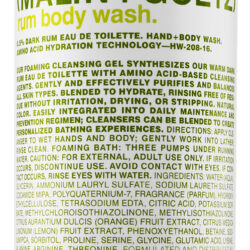 Rum Body Wash