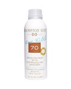 Broad Spectrum SPF 70 Continuous Mist Sunscreen For Kids
