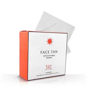 Face Tan Towelette
