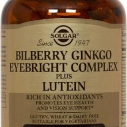 Bilberry Ginkgo Eyebright Complex Plus Lutein