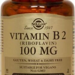 Vitamin B2 (Riboflavin) 100 MG