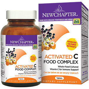 New Chapter Activated C Food Complex, Tablets