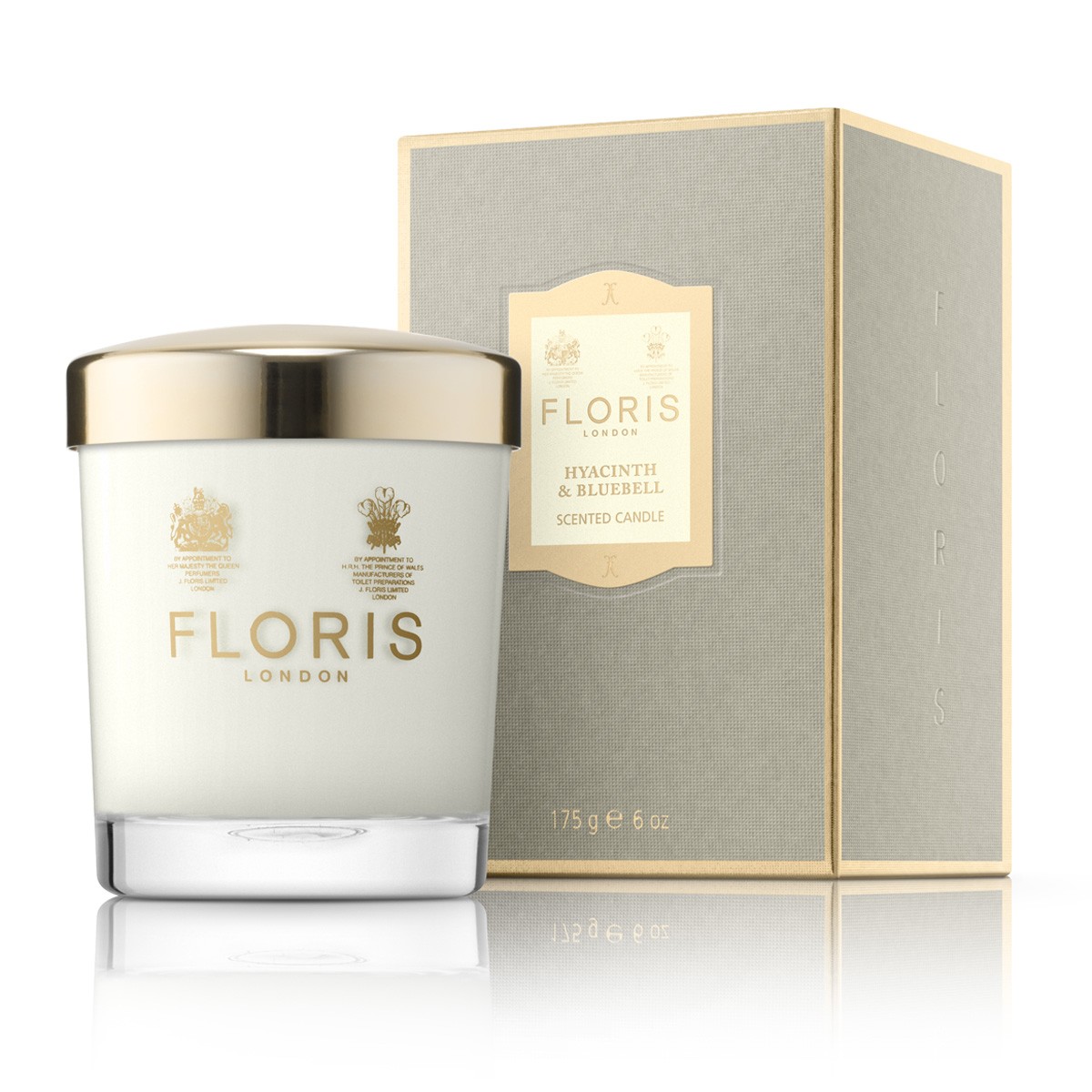 Hyacinth & Bluebell Scented Candle