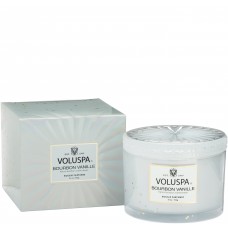 Bourbon Vanille Glass Jar Candle