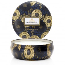 Moso Bamboo 3 Wick Candle