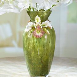 Loretta Orchid Vase - Leaf