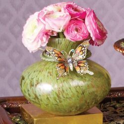 Lorelei Butterfly Vase - Flora