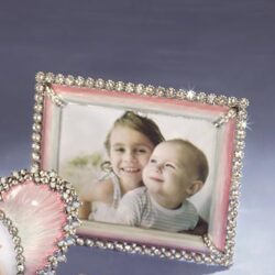 Emilia Stone Edge 3" x 4" Frame - Pale Pink