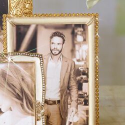 Lorraine Stone Edge 4" x 6" Frame - Gold