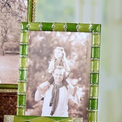 Pierce Striped 5" x 7" Frame - Leaf