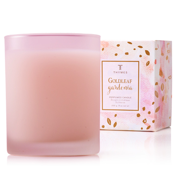Goldleaf Gardenia Perfumed Candle