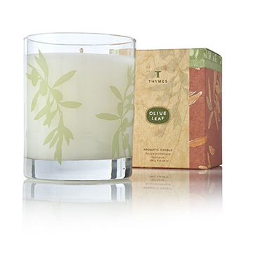 Olive Leaf Candle